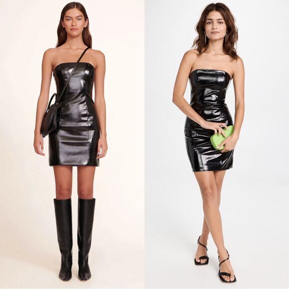 NWT NEW STAUD Tracing Mini Dress - Picture 1 of 10